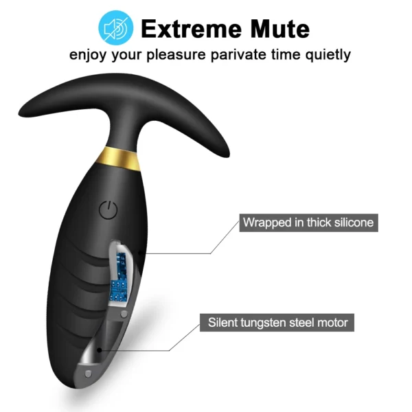 Wireless Anal Vibrator with Remote Control - Image 3