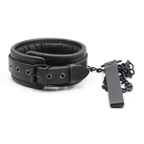 Black Leather BDSM Bondage Set  Adults - Image 3