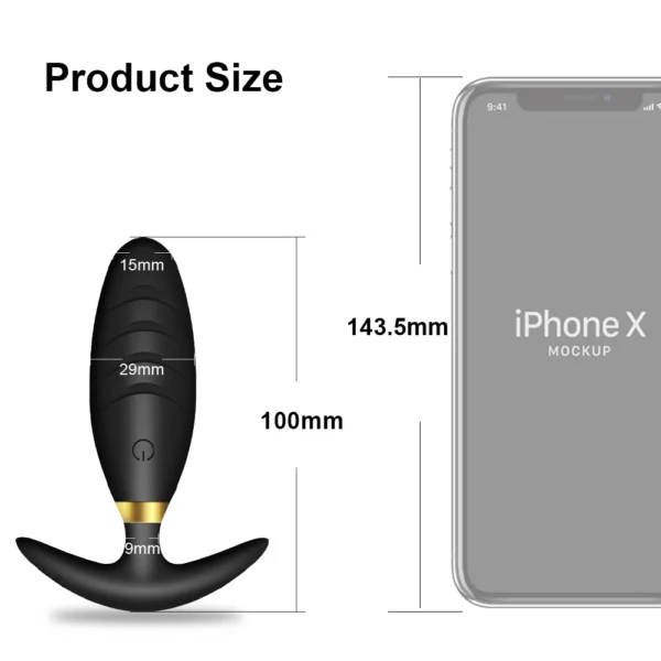 Wireless Anal Vibrator with Remote Control - Image 5