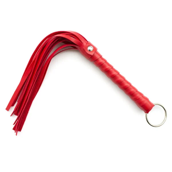 Premium Leather Braid Queen Whip  Adult Roleplay Game - Image 2