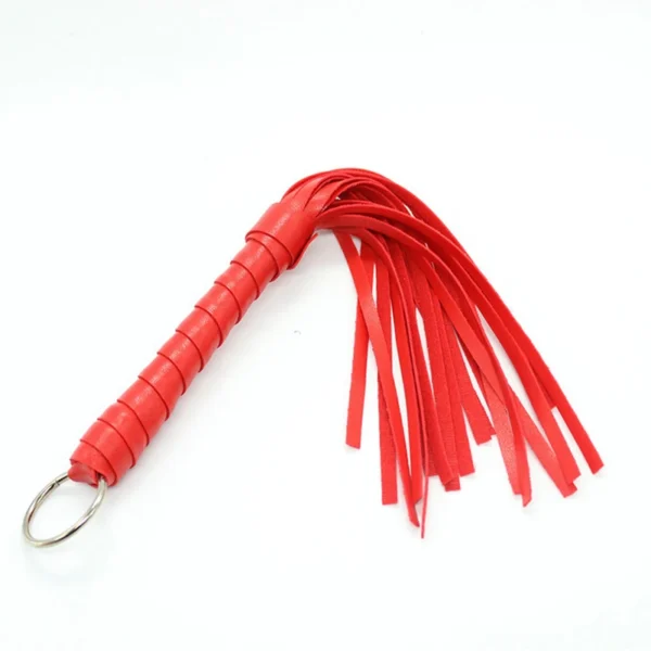 Premium Leather Braid Queen Whip  Adult Roleplay Game - Image 3
