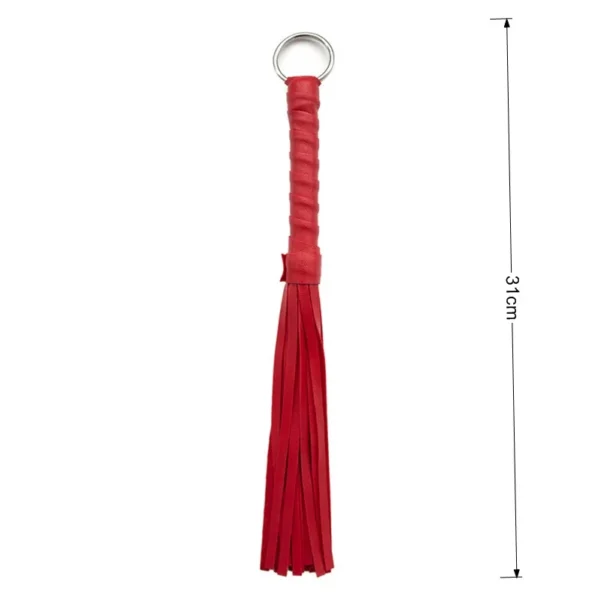 Premium Leather Braid Queen Whip  Adult Roleplay Game - Image 6