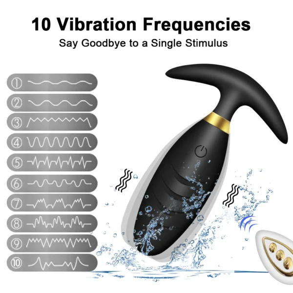 Wireless Anal Vibrator with Remote Control - Image 2