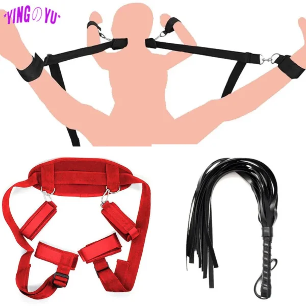 Nylon BDSM Bondage Kit For Couples Games  Sex Shop Gear