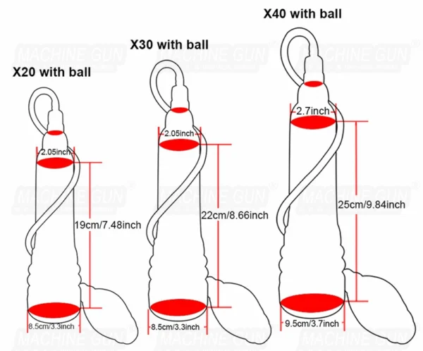 Water Penis Pump For Men  X20 X30 X40 Cock Enlargement Toy - Image 5