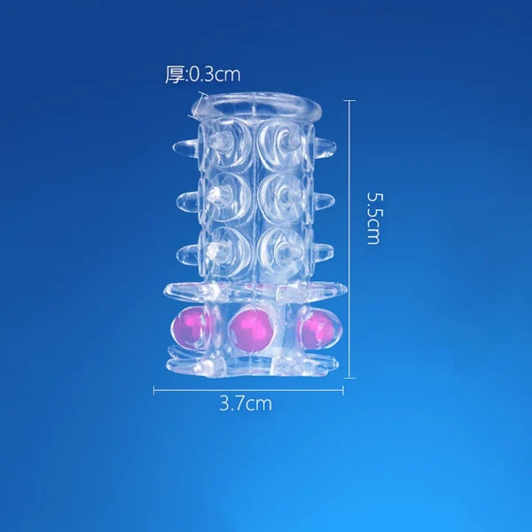Male Penis Enlargement Sleeve  Rings Set For Enhanced - Image 5