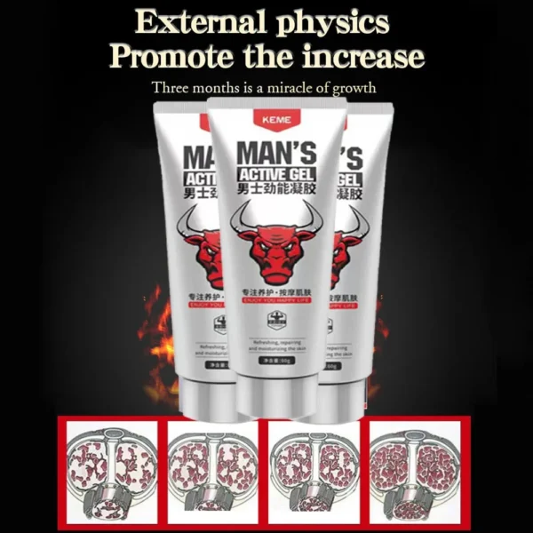Herbal Penis Enlargement Cream 60ml  Size Increase - Image 2