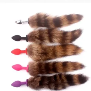 Fox Tail Silicone Anal Plug - Sensual Adult Toy