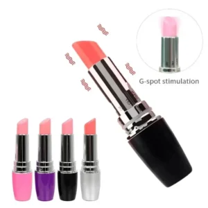 Dual Stimulating Lipstick Vibrator For GSpot And Clit