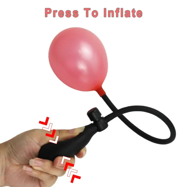 Inflatable Anal Dilator Butt Plug For Prostate Stimulation - Image 2