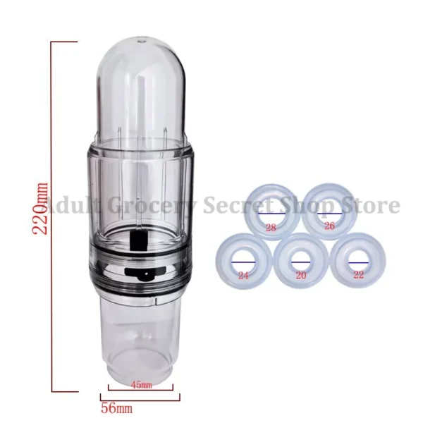 Male Penis Vacuum Pump Enhancer For Men  Penile Training - Image 6