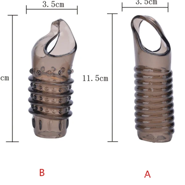 Silicone Penis Cock Ring For Strong Erections  Delayed - Image 6