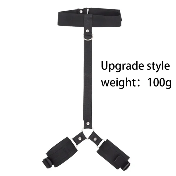 Female Handcuff Neck Collar For Adult BDSM Game - Image 3