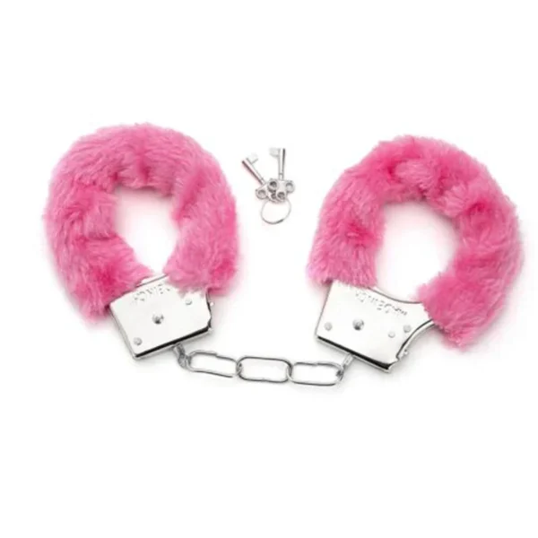 Adjustable Metal Plush Handcuffs For BDSM Games - Image 6