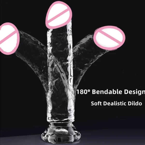 Soft Dildo for Dual Vaginal & Anal Pleasure - Image 4
