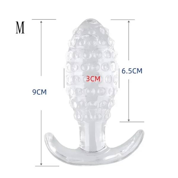 Silicone Pineapple Anal Plug For Women Erotic GSpot Stimulation Toy - Image 4