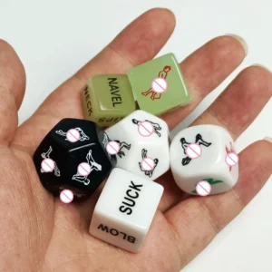 Russian Dice For Couples  Acrylic Erotic Toys For Men And Women