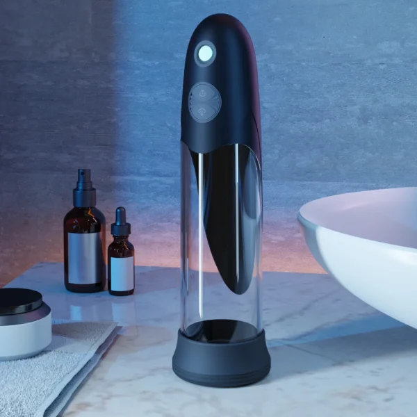 Men's Electric Hydrotherapy Penis Pump for Enlargement - Image 2
