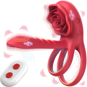 Dual Motor Penis Ring Vibrator For Couples  Enhance Pleasure