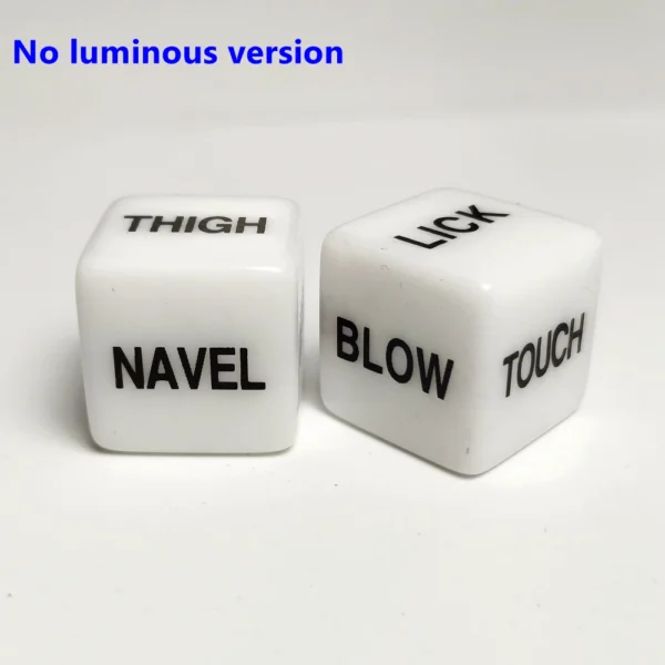Russian Dice For Couples  Acrylic Erotic Toys For Men And Women - Image 4