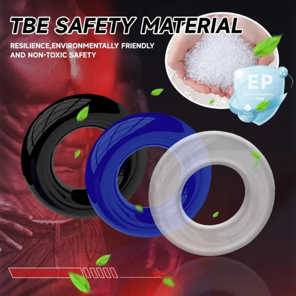 Enhance Stamina And Performance With Mens Silicone Cock Rings Set - Image 4