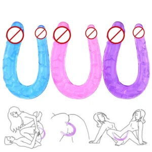 DualEnded Jelly Dildo For Couples Intimacy Boost