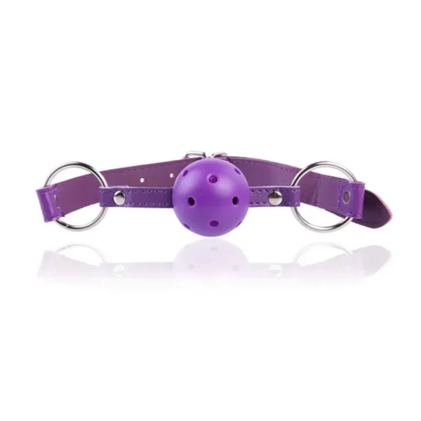 Adjustable Faux Leather Ball Gag For Adult Couples  BDSM - Image 5