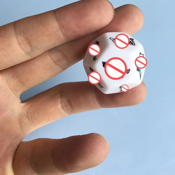Adult Sex Dice for Couples - Fun Erotic Toy Cube - Image 2