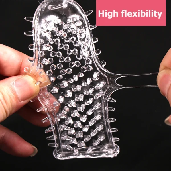 Penis Extender Sleeve for Men - Enhance Condom Fit and - Image 4