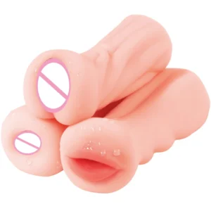 Realistic Silicone Male Masturbator Cup for Men
