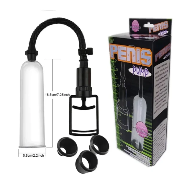 Mens Manual Penis Pump For Enlargement And Enjoyment - Image 6