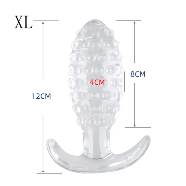 Silicone Pineapple Anal Plug For Women Erotic GSpot Stimulation Toy - Image 2