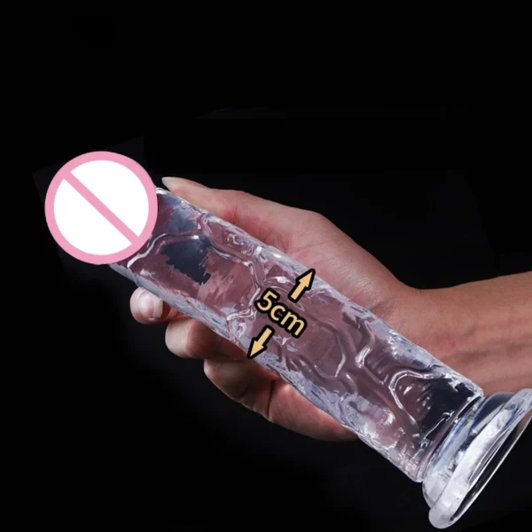 Premium Quality Silicone Dildo with Suction Cup Base