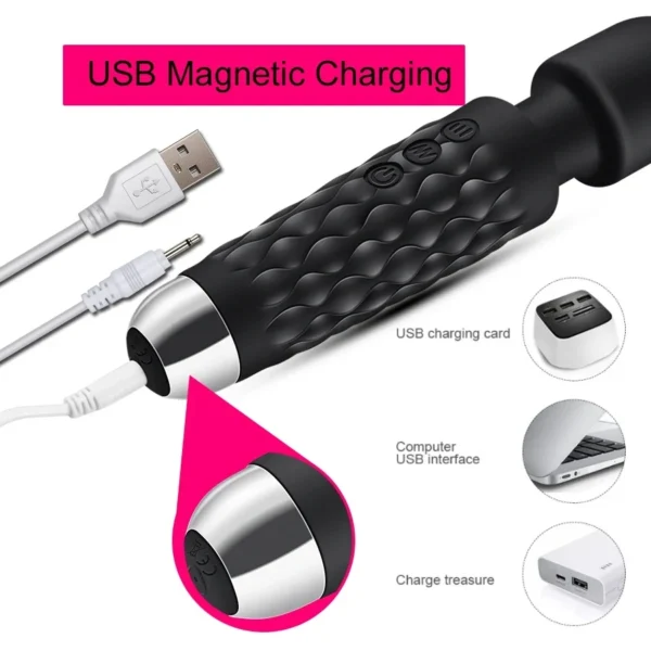 Magic Wand Vibrator For Women  Clitoris  G Spot Stimulator - Image 5