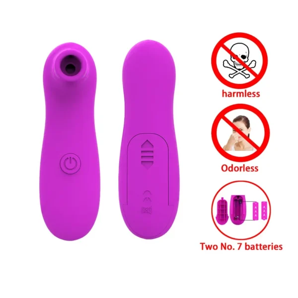 Clitoris Sucker Stimulator  Nipple Vibrator Combo - Image 5