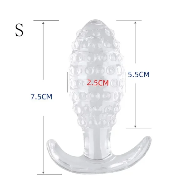 Silicone Pineapple Anal Plug For Women Erotic GSpot Stimulation Toy - Image 5