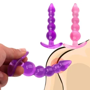 Silicone Anal Plugs  Beads For Adult Prostate Massage