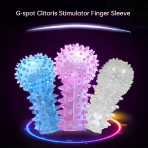 Double Finger Sleeve Massager For Women  Vaginal  Clitoris