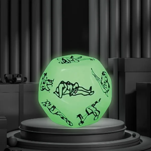Erotic Luminous Sex Dice Toy For Couples - Image 3
