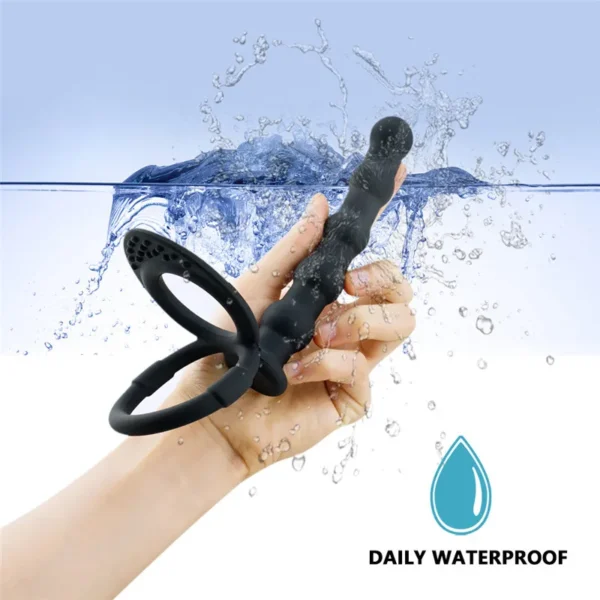 3in1 Erotic Sex Toy For Adults 18  Double Penetration Dildo - Image 2