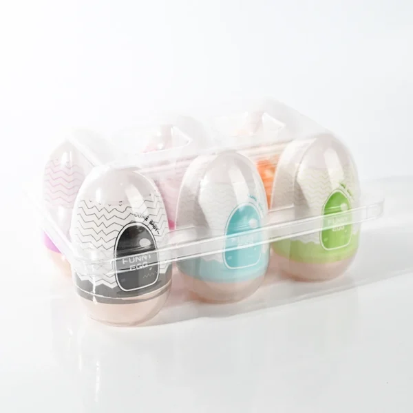 Portable Soft Rubber Masturbator Egg For Men  Penis Massager - Image 6