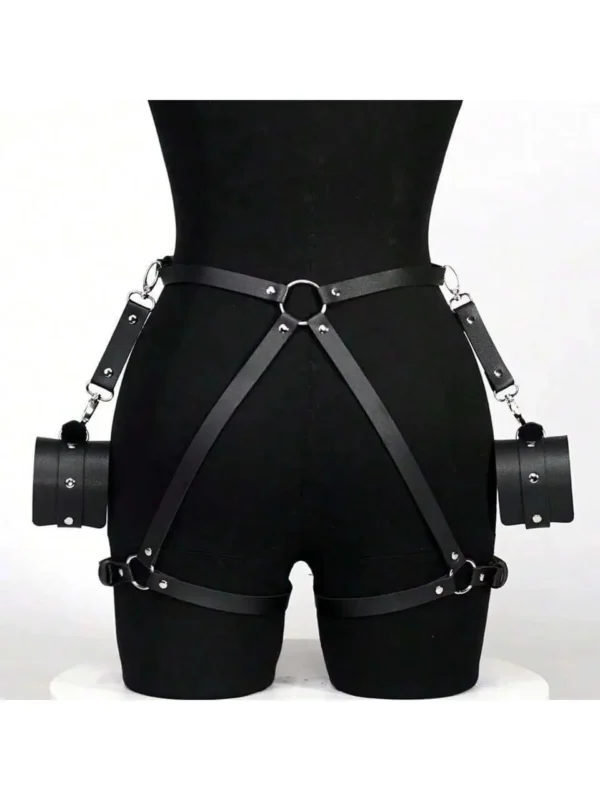Leather BDSM Kit For Couples  Erotic Games Sexy Party Toys - Image 3