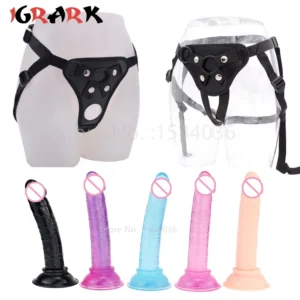 Luxurious Leather StrapOn Harness  Sensual Wear