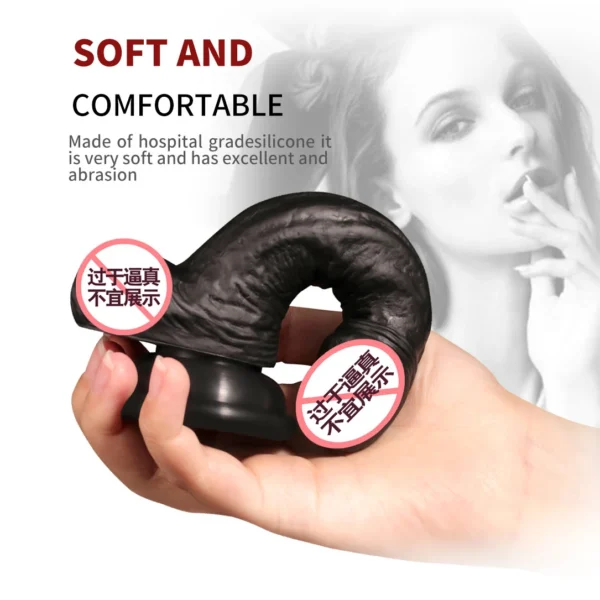 5 Inch Beginner Dildo For Women  Realistic Design - Image 4