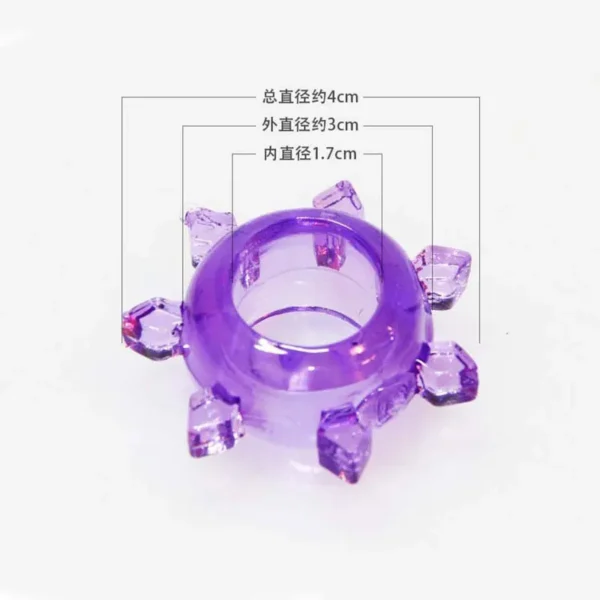 Silicone Cock Ring For Premature Ejaculation  Erection Aid - Image 6