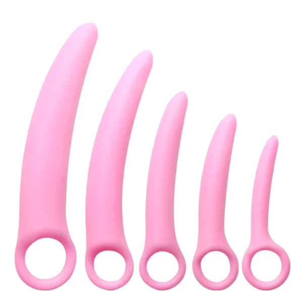 Pink Silicone Anal Butt Plug For Back Ass Pleasure - Image 2