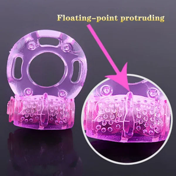 Men's Vibrating Penis Ring - Delay Ejaculation - Image 2