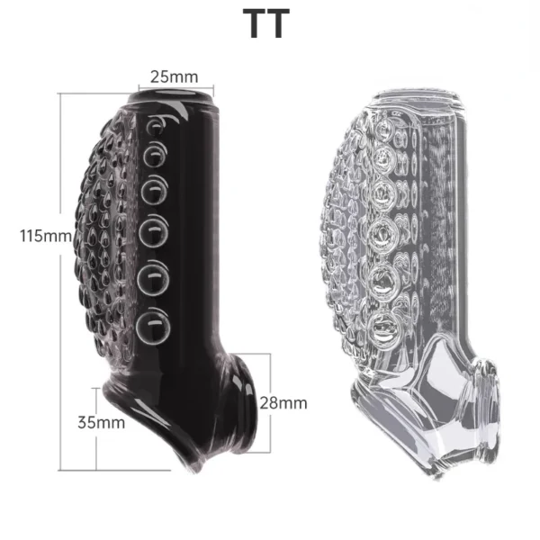 Penis Enlargement Sleeve For Extended Delay Time  Lock Semen - Image 5