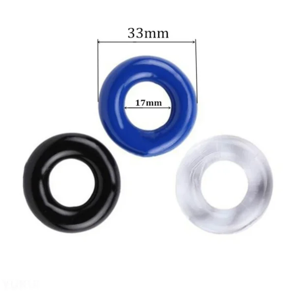 3 Pcs Cock Ring Set  Enhance Erection Delay Ejaculation - Image 5