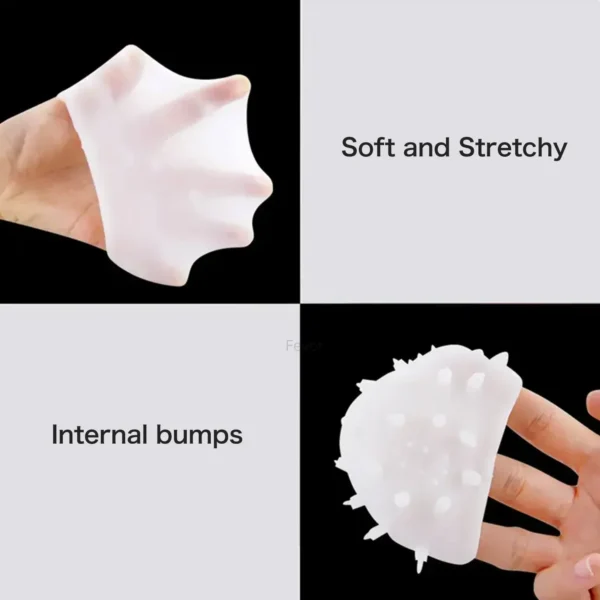 Portable Silicone Penis Massager for Male Pleasure - Image 6